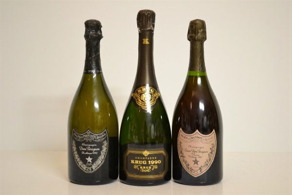Selezione Champagne  - Asta Una Eccezionale Selezione di Vini e Distillati Internazionali da Collezioni Private - Associazione Nazionale - Case d'Asta italiane