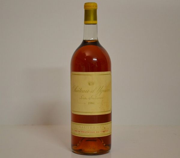 Chateau d Yquem 1984  - Asta Una Eccezionale Selezione di Vini e Distillati Internazionali da Collezioni Private - Associazione Nazionale - Case d'Asta italiane