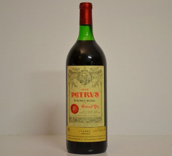 Petrus 1976  - Asta Una Eccezionale Selezione di Vini e Distillati Internazionali da Collezioni Private - Associazione Nazionale - Case d'Asta italiane