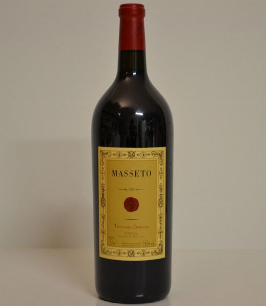 Masseto 2003  - Asta Una Eccezionale Selezione di Vini e Distillati Internazionali da Collezioni Private - Associazione Nazionale - Case d'Asta italiane