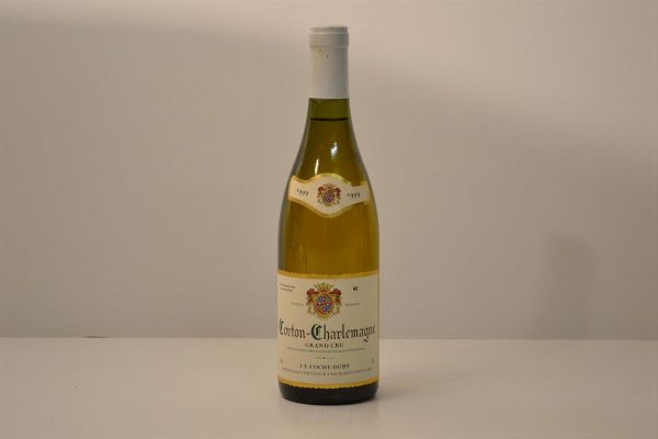 Corton-Charlemagne Domaine J.-F. Coche Dury 1999  - Asta Una Eccezionale Selezione di Vini e Distillati Internazionali da Collezioni Private - Associazione Nazionale - Case d'Asta italiane
