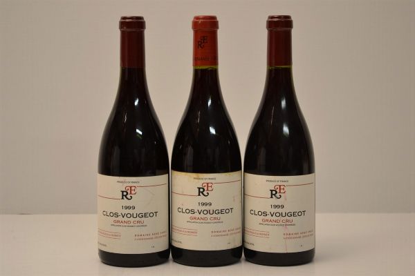 Clos de Vougeot Domaine Rene Engel 1999  - Asta Una Eccezionale Selezione di Vini e Distillati Internazionali da Collezioni Private - Associazione Nazionale - Case d'Asta italiane