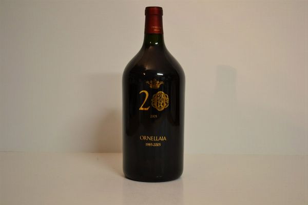 Ornellaia 2005  - Asta Una Eccezionale Selezione di Vini e Distillati Internazionali da Collezioni Private - Associazione Nazionale - Case d'Asta italiane