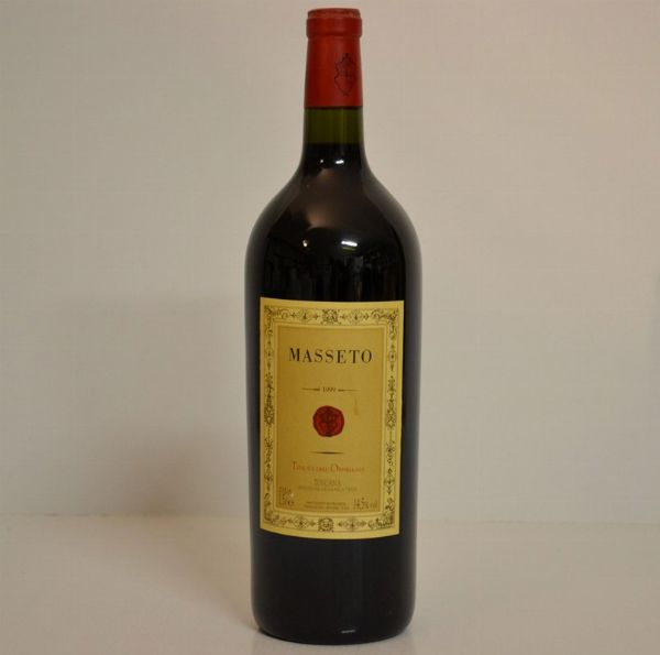 Masseto 1999  - Asta Una Eccezionale Selezione di Vini e Distillati Internazionali da Collezioni Private - Associazione Nazionale - Case d'Asta italiane