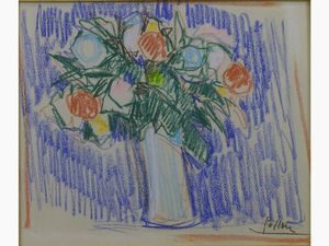 Silvio Polloni - Vaso di fiori