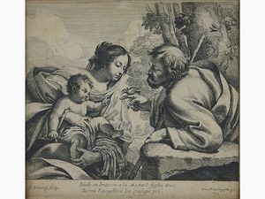 Simon Vouet - Sacra Famiglia 1633