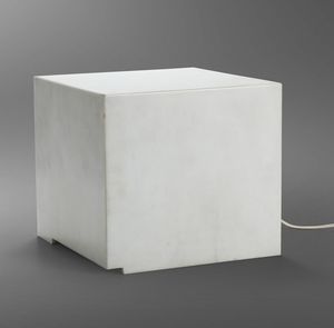 Lampada da terra scultorea con struttura in marmo.  - Asta Design - Associazione Nazionale - Case d'Asta italiane
