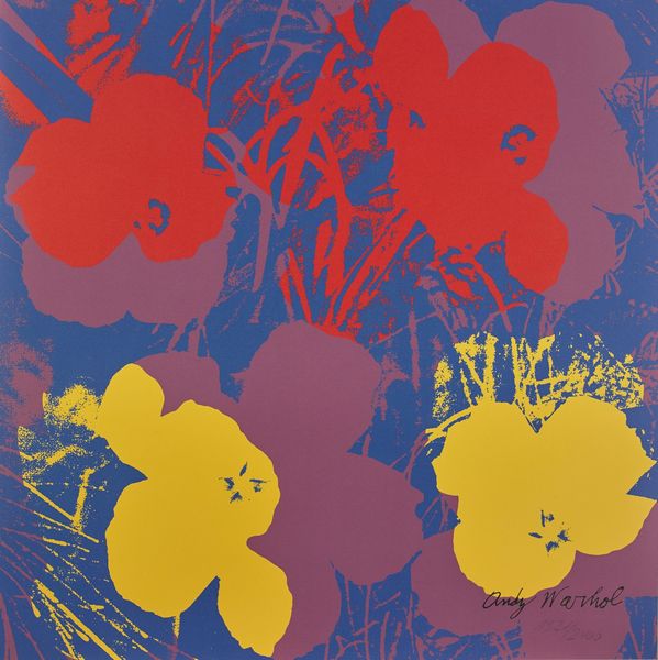 WARHOL ANDY (1928 - 1987) : Flowers.  - Asta ASTA 261 - ARTE MODERNA (ONLINE) - Associazione Nazionale - Case d'Asta italiane