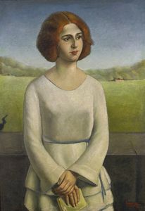 SPERANZA FRANCESCO  (1902 - 1984) - Figura in bianco.