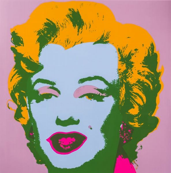 WARHOL ANDY USA 1927 - 1987 : Marilyn Monroe 11.23  - Asta Asta di dipinti antichi, dell'800, del '900 e contemporanei. Sculture e grafica - Associazione Nazionale - Case d'Asta italiane