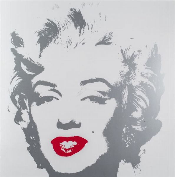 WARHOL ANDY USA 1927 - 1987 : Golden Marilyn 11.36  - Asta Asta di dipinti antichi, dell'800, del '900 e contemporanei. Sculture e grafica - Associazione Nazionale - Case d'Asta italiane