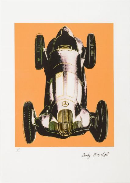 WARHOL ANDY USA 1927 - 1987 : Mercedes  - Asta Asta di dipinti antichi, dell'800, del '900 e contemporanei. Sculture e grafica - Associazione Nazionale - Case d'Asta italiane