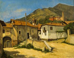 MUSSO CARLO Balangero (TO) 1907 - 1968 - Paesaggio