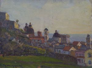 MEINERI GUIDO Cuneo 1869 - 1944 Montese (MO) - Paesaggio