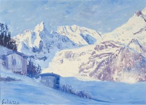 SOLAZZO MARIO Novoli 1944 - Alta montagna. Il monte Bianco 2009