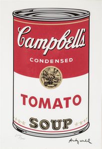WARHOL ANDY USA 1927 - 1987 - Campbell's condensed tomato soup