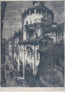 MENNYEY FRANCESCO Torino 1889 - 1950 - Chiesa della Santissima Trinit