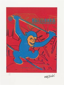 WARHOL ANDY USA 1927 - 1987 - Monkey