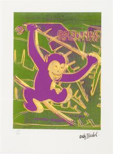 WARHOL ANDY USA 1927 - 1987 - Monkey