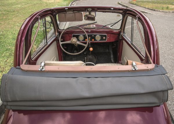 FIAT 500C TOPOLINO (1950)  - Asta AUTO CLASSICHE - Associazione Nazionale - Case d'Asta italiane