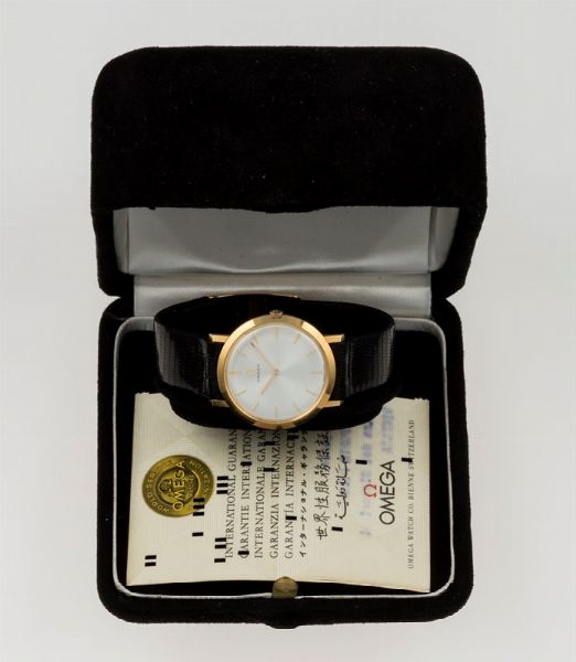 Omega. Orologio da polso Vintage ultrapiatto  - Asta Fine Jewels - Associazione Nazionale - Case d'Asta italiane