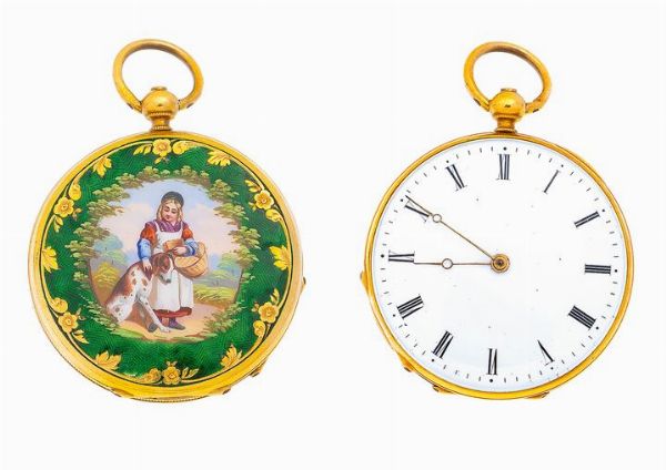 BAUTTE GENEVE : Monachina  fine XIX secolo  - Asta Asta 153 - Gioielli e orologi - Associazione Nazionale - Case d'Asta italiane