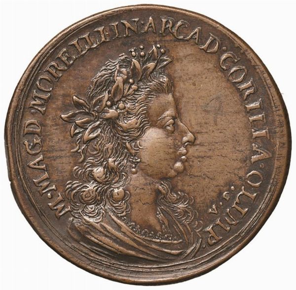FIRENZE MARIA MADDALENA MORELLI (1727-1800) MEDAGLIA opus Weber  - Asta MONETE E MEDAGLIE DAL XIII AL XX SECOLO - Associazione Nazionale - Case d'Asta italiane