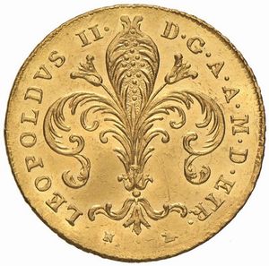 FIRENZE LEOPOLDO II DI LORENA (1824-1859) RUSPONE 1829  - Asta MONETE E MEDAGLIE DAL XIII AL XX SECOLO - Associazione Nazionale - Case d'Asta italiane