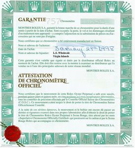 ROLEX DAYTONA REF. 16520 N. U1654XX ANNO 1997  - Asta Orologi da polso e da tasca - Associazione Nazionale - Case d'Asta italiane