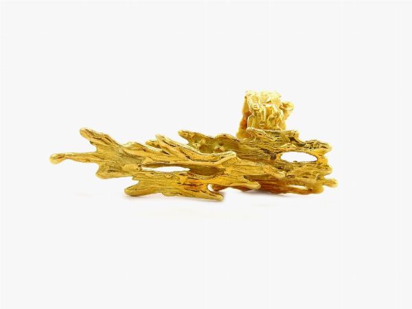 Anello design di Esa Mazzotti in oro giallo  - Asta Gioielli - II - Associazione Nazionale - Case d'Asta italiane