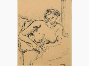 Orfeo Tamburi - Nudo femminile 1945