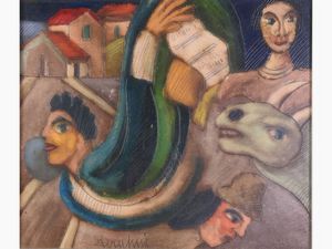 Giuseppe Serafini - Omaggio a Chagall