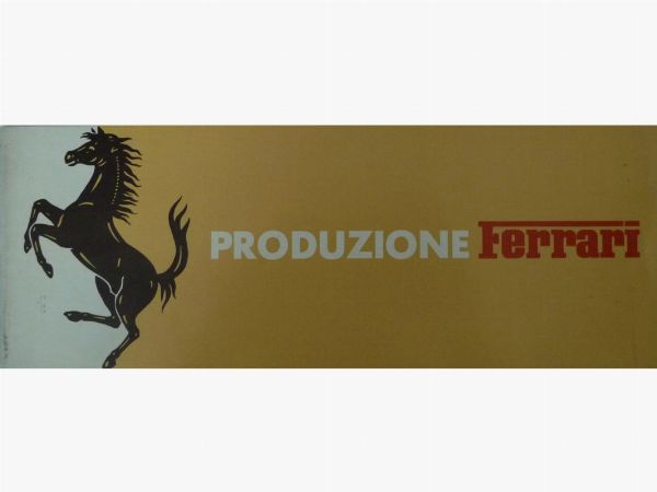 Catalogo produzione Ferrari 1977  - Asta Fiamma Breschi: La Signora della Formula 1 - Associazione Nazionale - Case d'Asta italiane