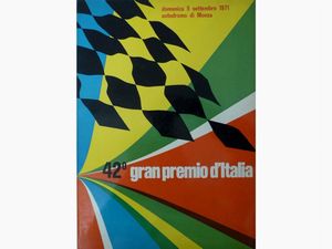 Programmi XLII GP dITALIA e XLII GP di MONACO 1984  - Asta Fiamma Breschi: La Signora della Formula 1 - Associazione Nazionale - Case d'Asta italiane