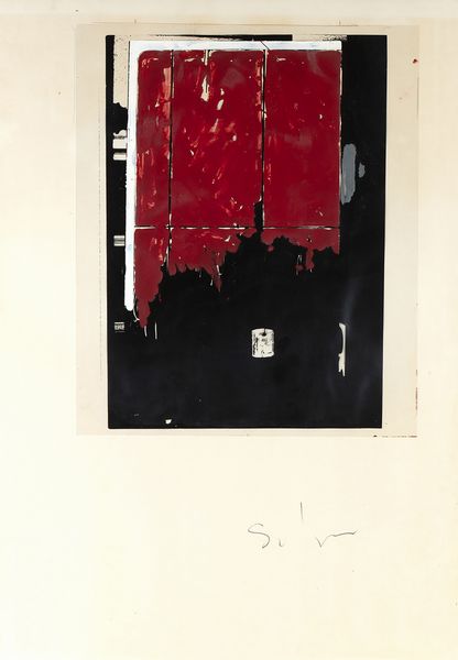 MARIO SCHIFANO <br>Homs, 1934 - Roma, 1998 : Senza titolo, 1973-78  - Asta Arte Moderna e Contemporanea - Associazione Nazionale - Case d'Asta italiane
