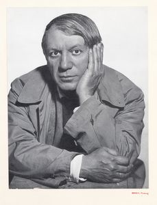 MAN RAY<br>Filadelfia, 1890 - Parigi, 1976 : Pablo Picasso, 1932 circa  - Asta Arte Moderna e Contemporanea - Associazione Nazionale - Case d'Asta italiane