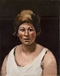 ALBERTO ZIVERI <br>Roma, 1908 - 1990 : Ritratto di Anna incinta, 1971  - Asta Arte Moderna e Contemporanea - Associazione Nazionale - Case d'Asta italiane