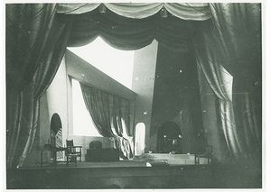 VIRGILIO MARCHI<br>Livorno, 1895 - Roma, 1960 - Fotografia di realizzazione teatrale, Cenerentola, Atto I, scena I, 1929