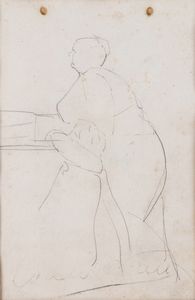 LORENZO VIANI<br>Viareggio, 1882 - Lido di Ostia, 1936 - Tre disegni con Figure