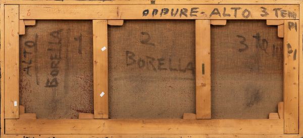 Borella Rocco : Senza titolo, anni 70  - Asta Arte Moderna e Contemporanea | Prima Parte - Associazione Nazionale - Case d'Asta italiane