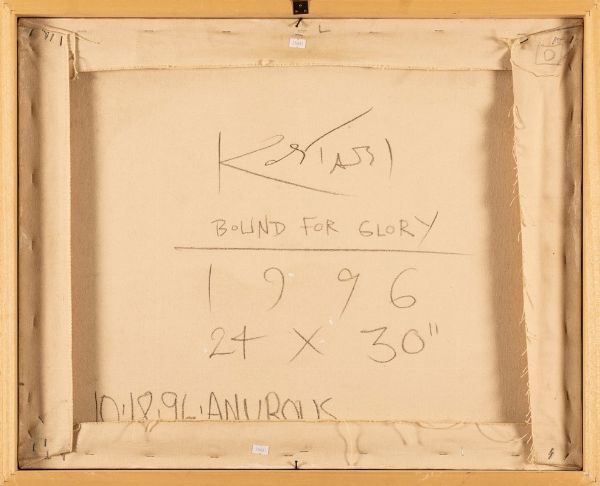 Kostabi Mark : Bound for Glory, 1996  - Asta Arte Moderna e Contemporanea | Prima Parte - Associazione Nazionale - Case d'Asta italiane