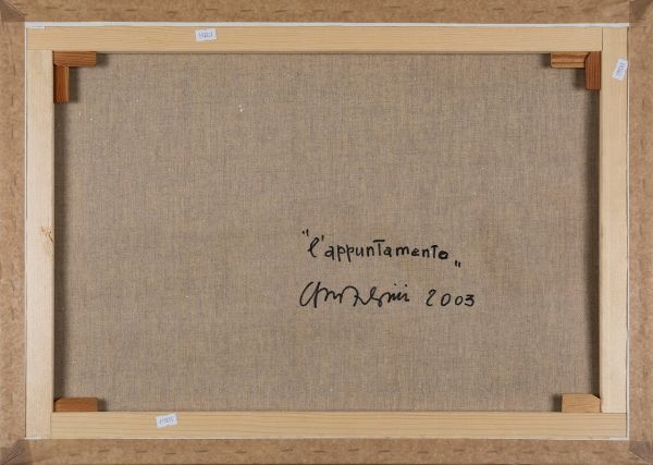 Bartolini Ubaldo : Lappuntamento, 2003  - Asta Arte Moderna e Contemporanea | Prima Parte - Associazione Nazionale - Case d'Asta italiane