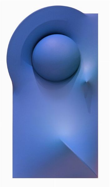 RIGEL HECTOR : Superficie blu n. 51, 2017  - Asta Arte Moderna e Contemporanea | Prima Parte - Associazione Nazionale - Case d'Asta italiane
