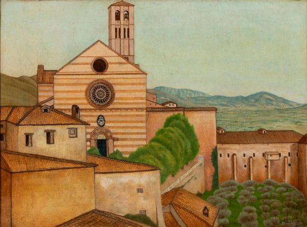 Francalancia Riccardo : Santa Chiara, 1929  - Asta Arte Moderna e Contemporanea | Prima Parte - Associazione Nazionale - Case d'Asta italiane