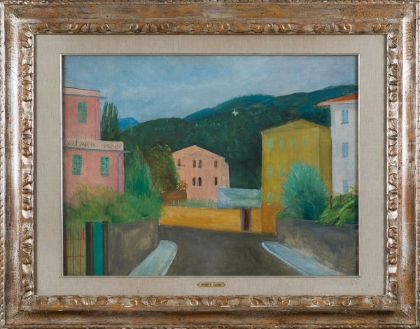 LILLONI UMBERTO : Strada a Lavagna, 1933  - Asta Arte Moderna e Contemporanea | Prima Parte - Associazione Nazionale - Case d'Asta italiane