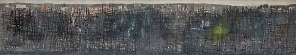Dangelo Sergio : Autunno davanti alla citt, 1955  - Asta Arte Moderna e Contemporanea | Prima Parte - Associazione Nazionale - Case d'Asta italiane