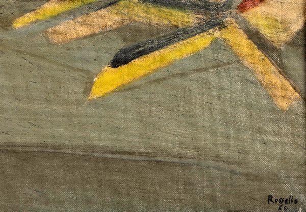 Rossello Mario : Episodio della grande mutazione, 1964  - Asta Arte Moderna e Contemporanea | Prima Parte - Associazione Nazionale - Case d'Asta italiane