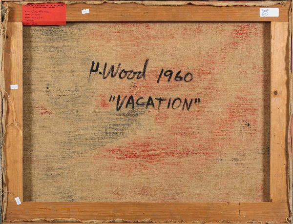 Wood Howard : Vacation, 1960  - Asta Arte Moderna e Contemporanea | Prima Parte - Associazione Nazionale - Case d'Asta italiane