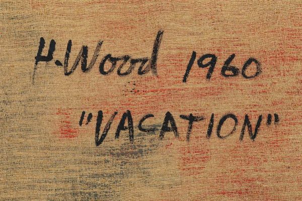 Wood Howard : Vacation, 1960  - Asta Arte Moderna e Contemporanea | Prima Parte - Associazione Nazionale - Case d'Asta italiane