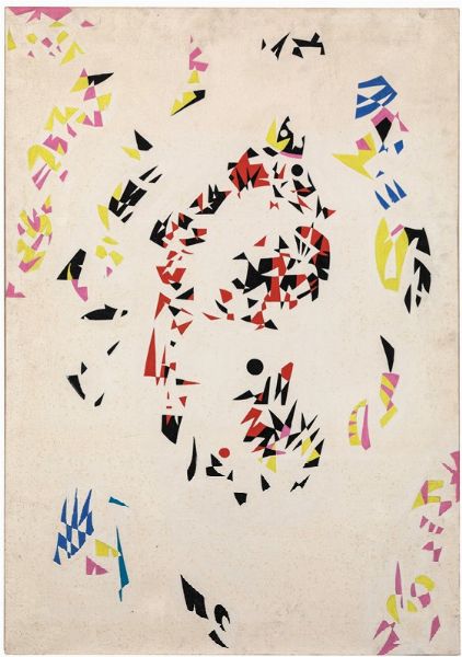 Giordano Edoardo : Composizione, 1953  - Asta Arte Moderna e Contemporanea | Prima Parte - Associazione Nazionale - Case d'Asta italiane